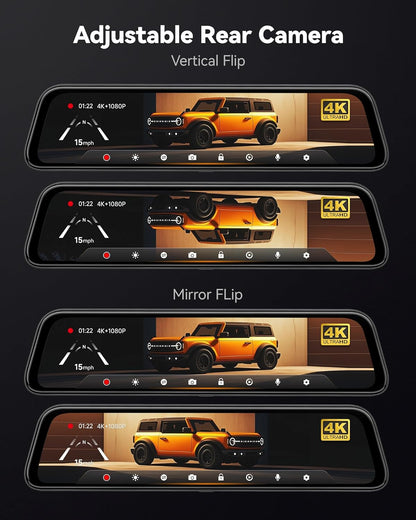 Installation + WOLFBOX G840S + Hardwire Kit - Sedan/Compact