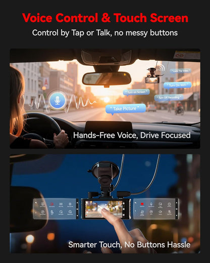 Installation + REDTIGER F7N Touch + Hardwire Kit - Sedan/Compact