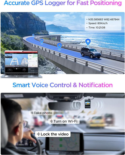 VIOFO A329S 2CH + HK6 + SD card 256gb + installation