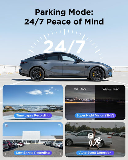 VIOFO A229 Plus 2ch + HK4 + SD card 128gb + Installation