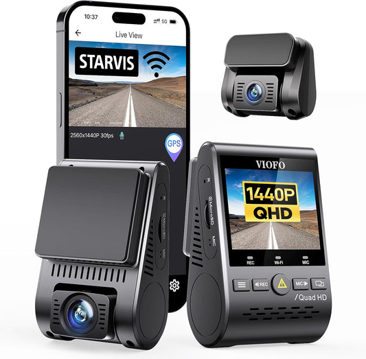 VIOFO A129 Plus Duo 2ch + HK4 + SD card 128gb + Installation