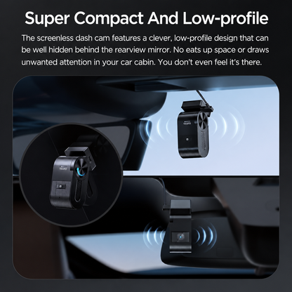 VIOFO VS1 Mini Dash Cam + HK4 + SD card 32gb + installation
