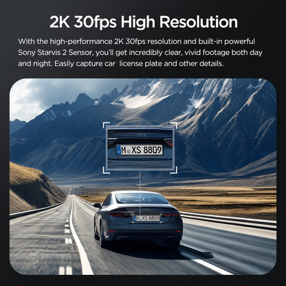 VIOFO VS1 Mini Dash Cam + HK4 + SD card 32gb + installation